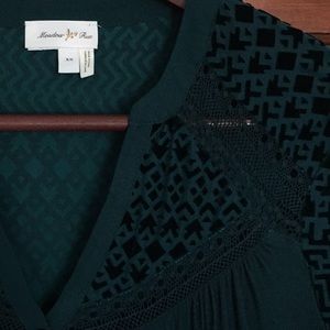 Velvet detailed top - Anthropology